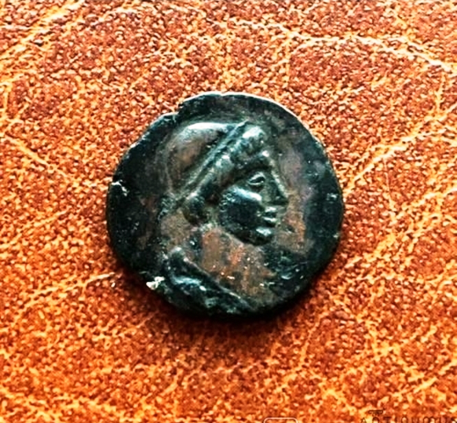 Боспорское царство. Аспург (Рескупорид I). Редкий номинал 9 унций