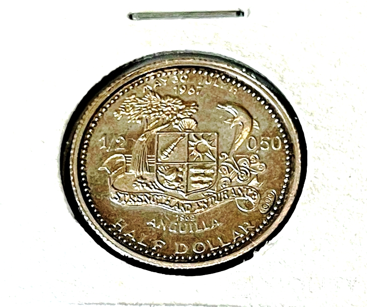 Ангилья. 1/2 доллара