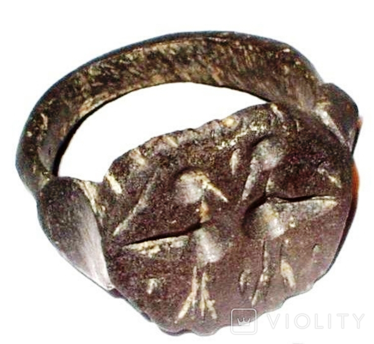 Киевская Русь. Перстень “Птицы счастья”