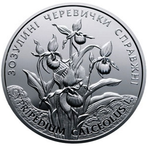 Кукушкины башмачки настоящие. 10 гривен 2016 г.