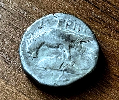 Истрия. Фракия. Драхма с дифферентом . Серебро. 400 – 350 гг. до н.э.