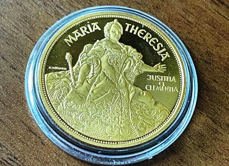 Австрия. 1000 шиллингов 1993 г. Мария Терезия. Золото