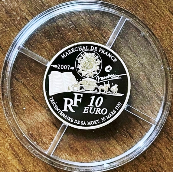 Франция. 10 евро 2007 г. Золото. Пруф.   ПРОДАНО