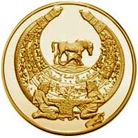 Украина. Пектораль. 100 грн. 2003 г. Золото