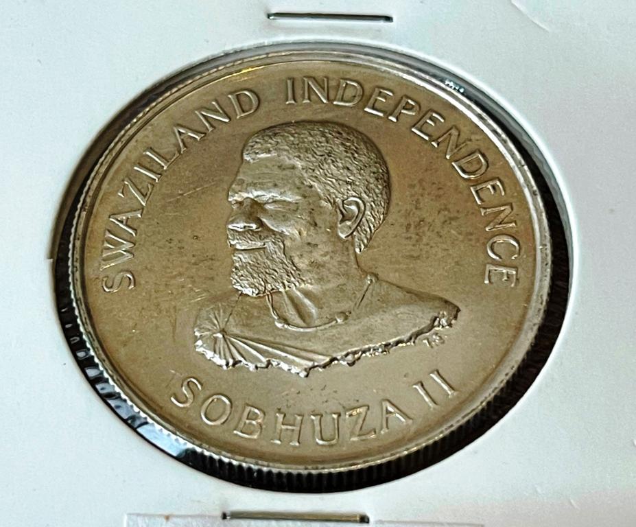 Свазиленд. 1 луланга 1968 г.