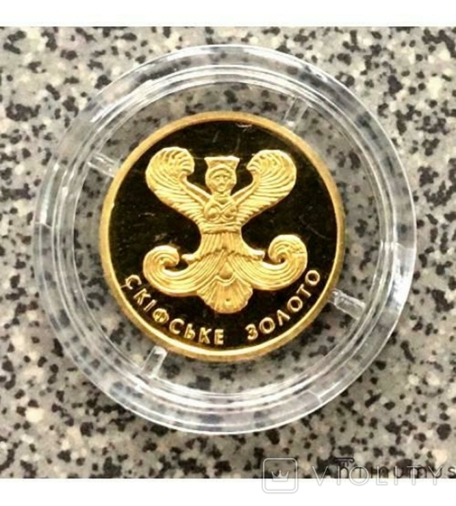 Скифское золото. Богиня Апи. 2 гривны 2008 г.   ПРОДАНА