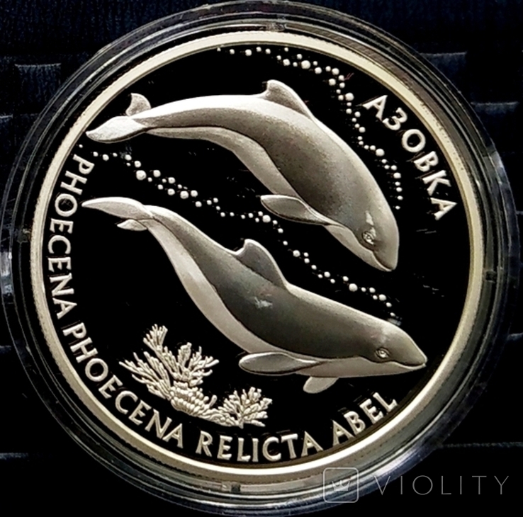 Азовка. 10 гривен. 2004 г. Серебро.   ПРОДАНА