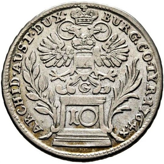 Бургау. Медные и серебряные монеты маркграфства. 1764 – 1780 гг.