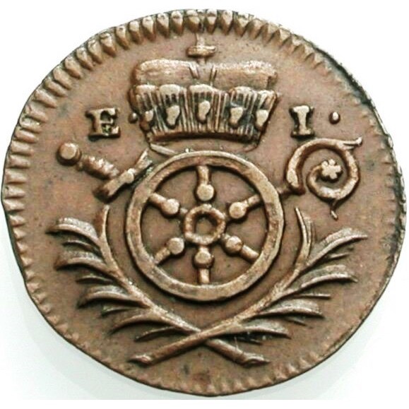 Эрфурт. Городские выпуски в меди и серебре. 1756 – 1802 гг.