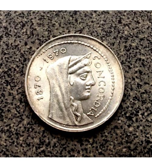 Италия. 1000 лир 1970 г.