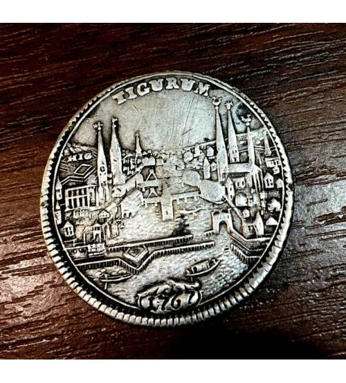 Республика Цюрих. 1/2 талера 1767 г.