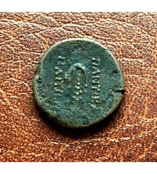 Пантикапей. Дихалк. Медь. 47–37 г.г. до н.э. Время правления Асандра.   ПРОДАНА