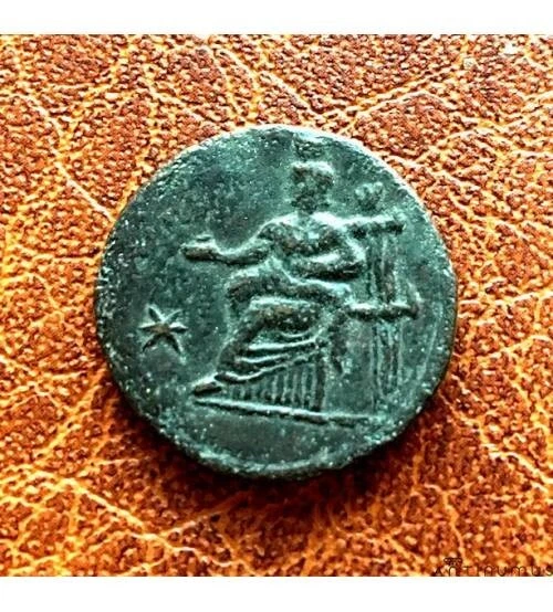 Боспорское царство. Рескупорид III. Денарий. 211-229 гг.