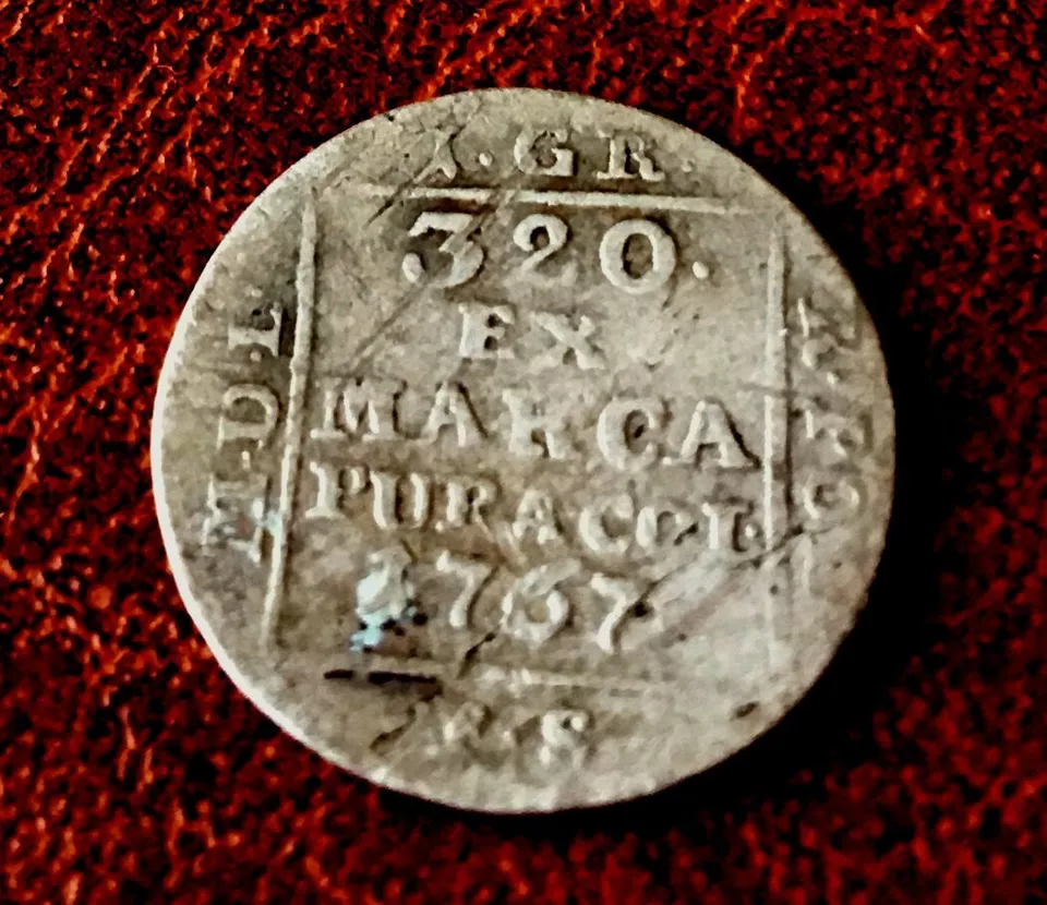 Польша. 1 серебряный грош. 1767 г.    ПРОДАН