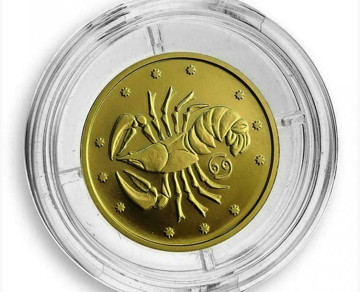 Рак. 2 гривны 2008 г.   ПРОДАНА