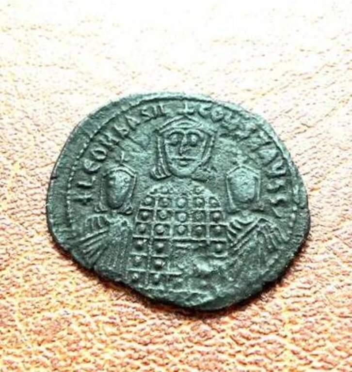 Византийская империя. Лев V и Константин. Фоллис. 813-820 гг.