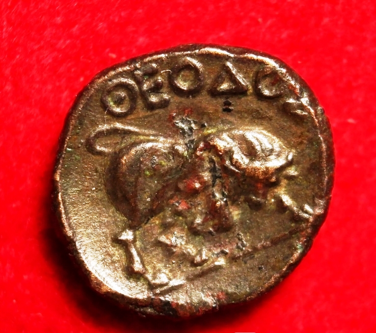 Феодосия. Дилептон. Медь. 393 – 389 гг. до н.э.   ПРОДАНА