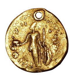 Черняховская культура. Подражания римским ауреусам. II – IV вв.