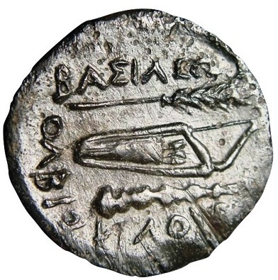 Ольвия. Обол царя Скилура. 130-120 гг до н.э.