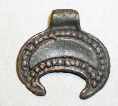Киевская Русь. Лунница. X – XIII вв. Бронза.