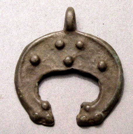 Киевская Русь. Лунница. X – XIII вв. Бронза.