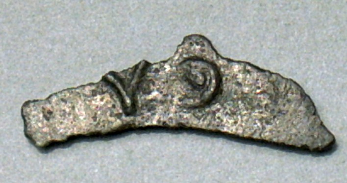 Ольвия. Монета-дельфин YΘ. Бронза. V – IV вв. до н.э.