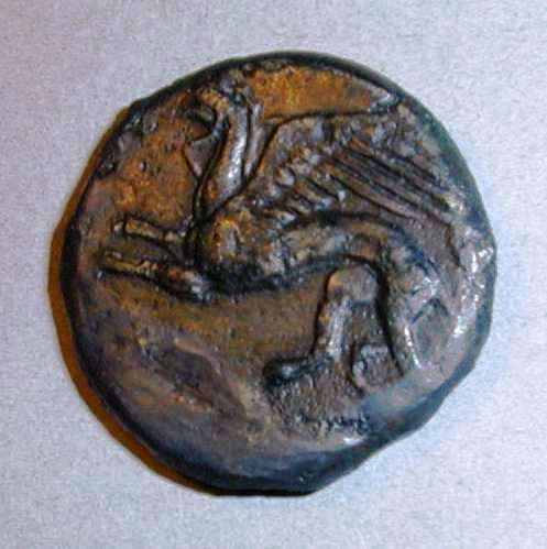 Херсонес. Дихалк. Медь. 330–320 г.г. до н.э.