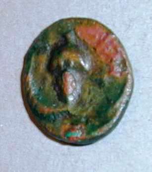 Фанагория. Дихалк. Медь. 130–125 гг. до н.э.