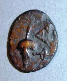 Фанагория. Дихалк. Медь. 130–125 гг. до н.э.