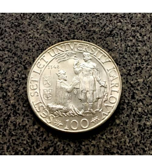 Чехословакия. 100 крон 1948 г.
