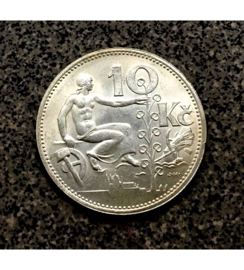 Чехословакия. 10 крон 1932 г.