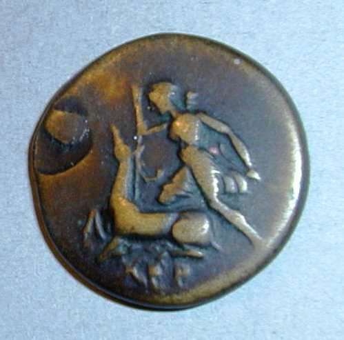 Херсонес. Дихалк. Медь. 300–290 гг. до н.э.   ПРОДАНА