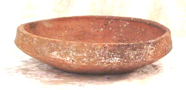 Северное Причерноморье. Красноглиняная гончарная посуда. Чаша с вертикальным венчиком.