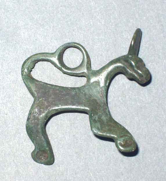 Киевская Русь. Коньковая подвеска. Бронза. Литье. X – XIII вв. ПРОДАНА