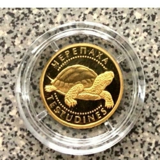 Украина. Черепаха. 2 гривны 2009 г.   ПРОДАНА