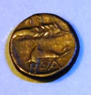 Ольвия. Халк. Медь. 380 – 360 гг. до н.э.    ПРОДАНА