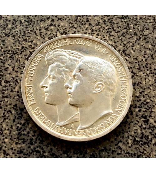 Саксен-Веймар-Эйзенах. 3 марки 1910 г.