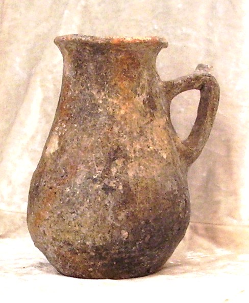 Северное Причерноморье. Сарматы. Кувшин биконической формы с ручкой. II – IV вв. н.э.