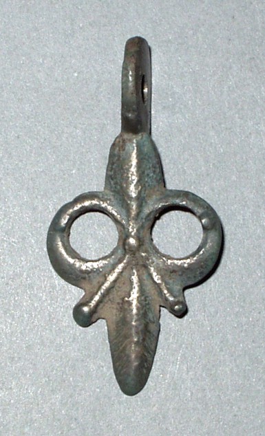 Киевская Русь. Подвеска ажурная. Бронза. Литье.