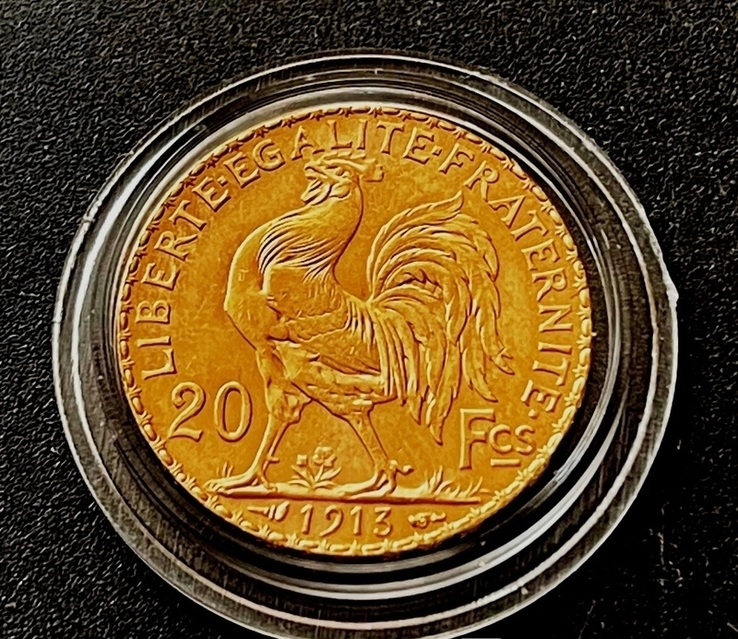 Франция. 20 франков. 1913. Золото.   ПРОДАНА