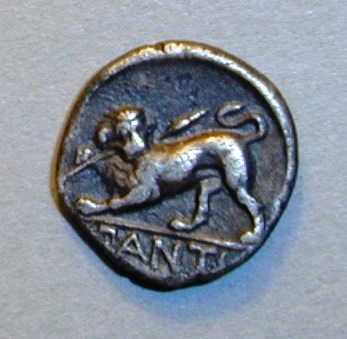 Пантикапей. Гемидрахма. Серебро. 349–344 гг. до н.э.   ПРОДАНА