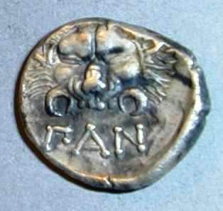 Пантикапей. Гемидрахма. Серебро. 344–334 гг. до н.э.   ПРОДАНА