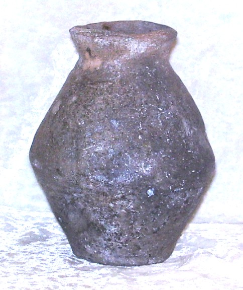Северное Причерноморье. Кувшин биконической формы. Венчик выполнен в виде раструба. II – IV вв. н.э.