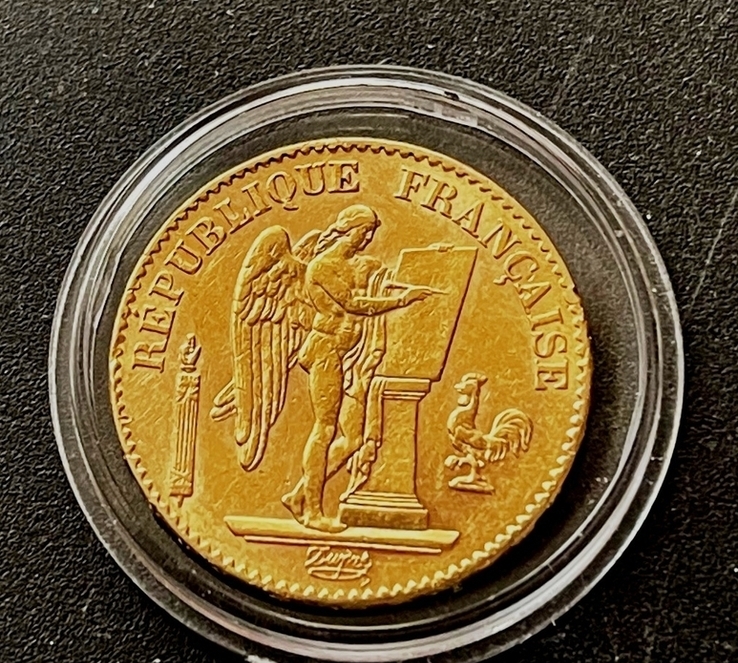 Франция. 20 франков. 1895. Золото