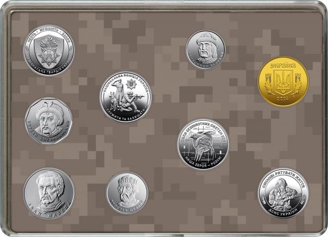 Украина. Годовой набор монет. 2025 г.