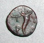 Тира. Автономный выпуск. Медь. 130 – 120 гг. до н.э.    ПРОДАНА