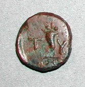 Тира. Автономный выпуск. Медь. 120 – 110 гг. до н.э. ПРОДАНА