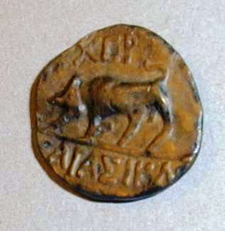 Херсонес. Дихалк. Медь. 200–190 гг. до н.э.