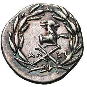 Эгейра. Гемидрахма. Серебро. 370 – 330 гг. до н.э.