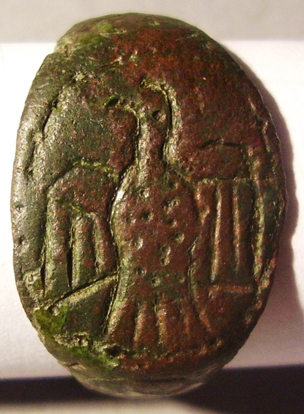 Киевская Русь. Перстень “Орел”. Бронза. Литье. X – XIII вв.